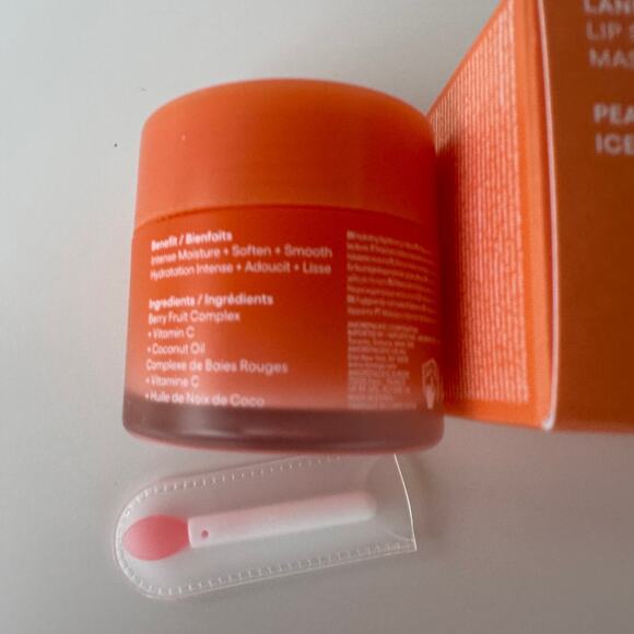 Laneige Lip Sleeping Mask Peach Iced Tea New Release 20g / 0.70 oz. New in Box - Picture 6 of 10